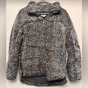 Women's Gray Sherpa Jacket Medium